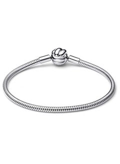 PANDORA Pandora Moments concentric knot snake bone chain bracelet  - Image 3