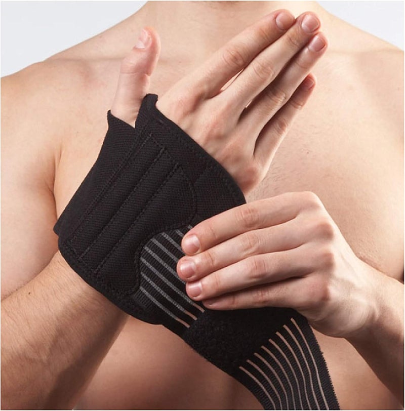 LP Support 552 Left Hand Wrist Support, Black - Image 4