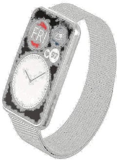 Dado Dado Replacement Milanese Band compatible with Huawei Fit Watch, stainless steel strap 