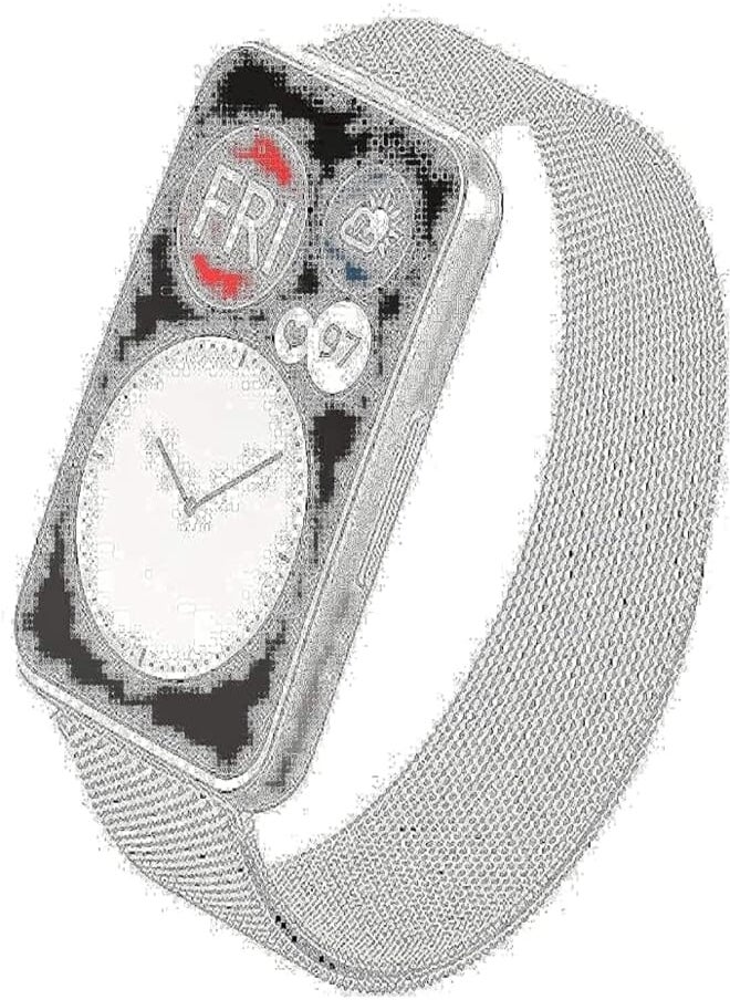 Dado - Dado Replacement Milanese Band compatible with Huawei Fit Watch, stainless steel strap - Image 1