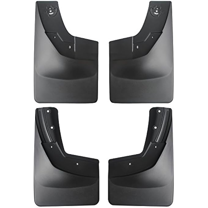 ريحني 20142018 شيفروليه سيلفرادو 1500 و 20152018 2500 3500 تركيب مخصص بدون فتحات طين، واقيات طينية من الفلور، واقيات رشاش، أطقم مصبوبة من 4 قطع، ليست ل GMC Sierra - Image 1