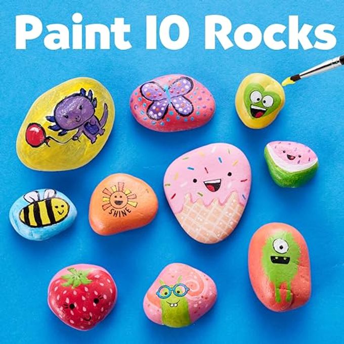 Creativity for Kids Rock Painting Kit Hide and Seek Rock Kit, Arts and Crafts for Kids, Gifts for Kids (Ages 6+) - Image 3