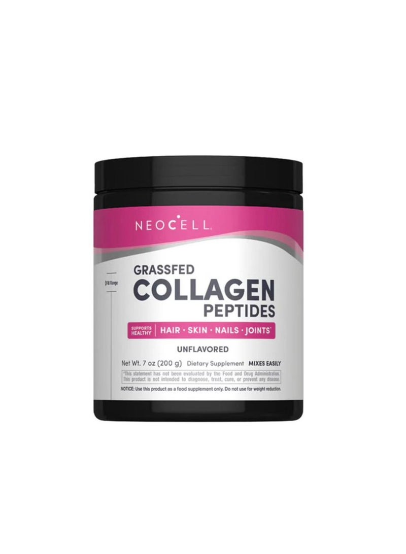 فيتامين Grassed Collagen Peptides Unflavored 7 oz 200 G