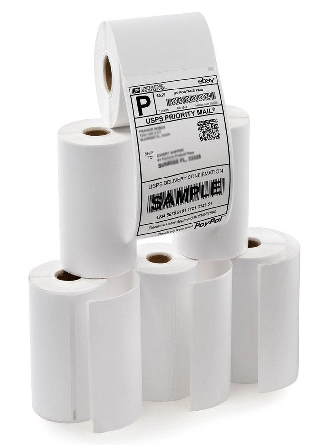 BESTeck ProLine Labels Compatible for Dymo 4XL Labels 1744907 4x6 LabelWriter 220 Thermal Printer Labels per Roll (2 Rolls) - Image 1