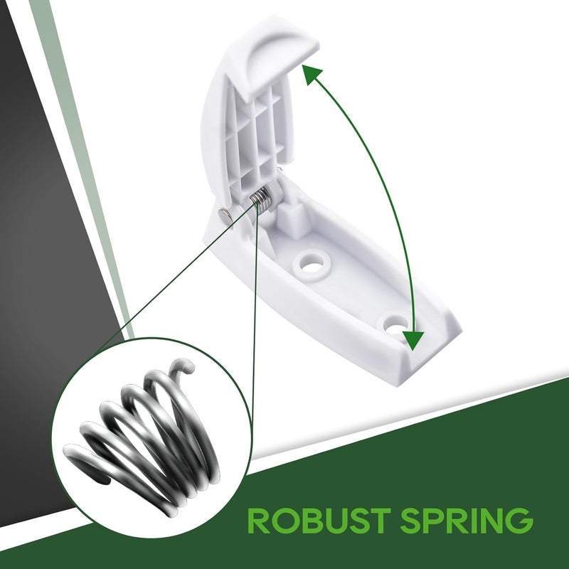 RVGUARD RV Door Holder - 5Pcs White Camper Door Holder - Image 2