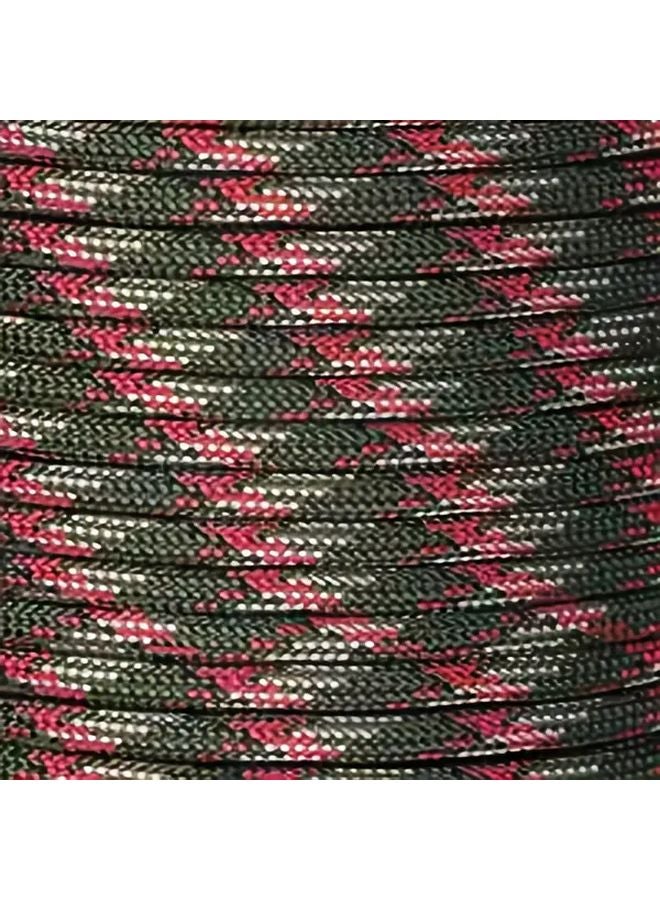 50m Army Green Camouflage Nylon Rope for Outdoor Crafts Jewelry Making DIY - Image 4