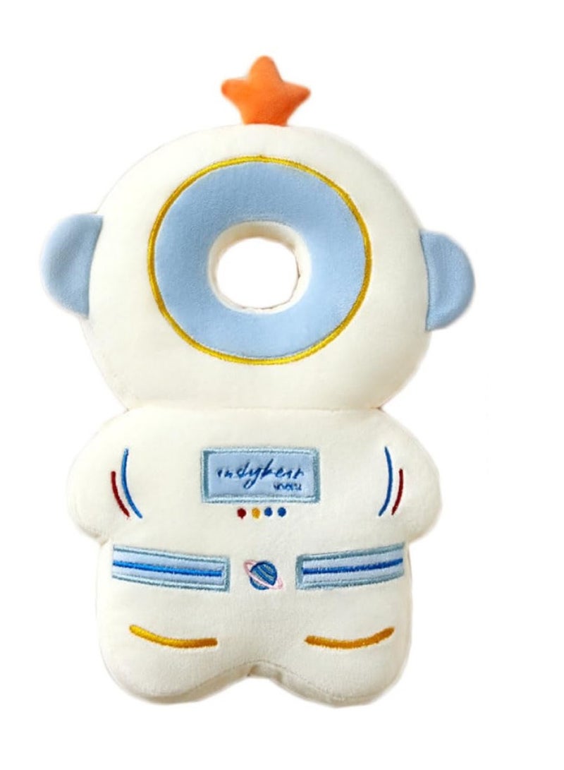 RATSAW Baby Head Protector Toddlers Head Safety Pad Cushion Adjustable Backpack Baby Back Protection for Walking and Crawling for Age 5 to 24months Astronauts  - Image 2
