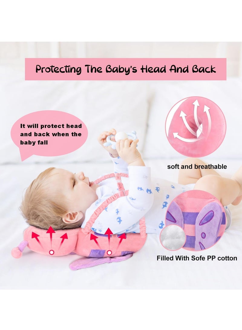 RATSAW Baby Head Protector Toddlers Head Safety Pad Cushion Adjustable Backpack Baby Back Protection for Walking and Crawling for Age 5 to 24months Astronauts  - Image 4