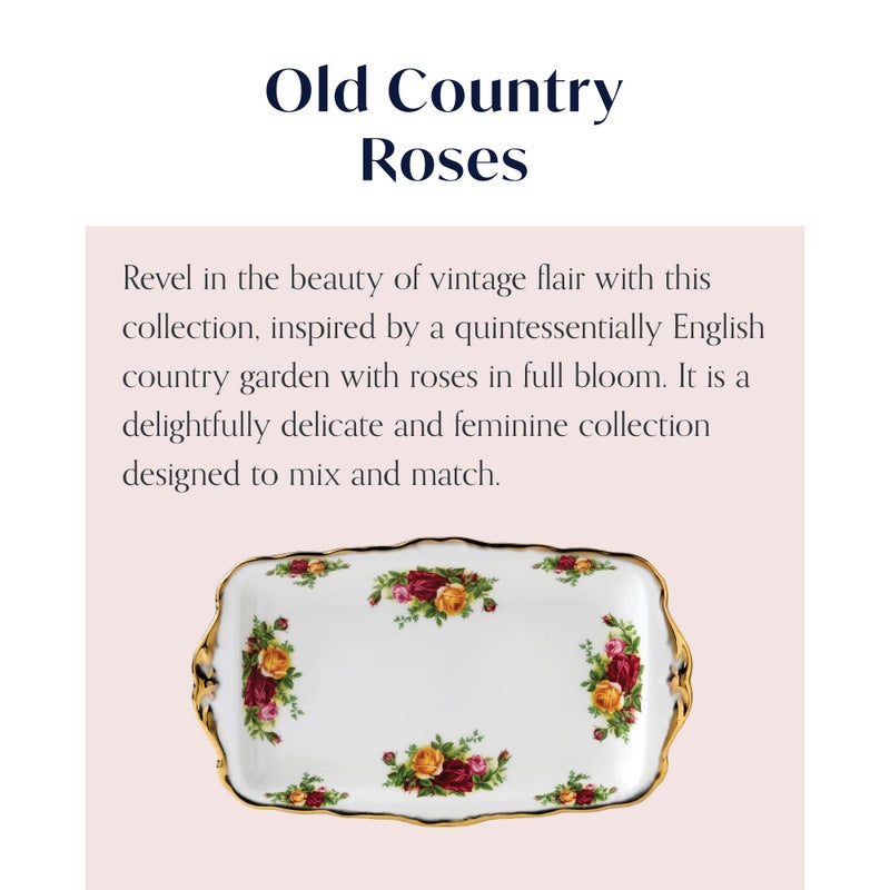 Royal Albert 15210136 Old Country Roses 11-3/4-inch Sandwich Tray - Image 5