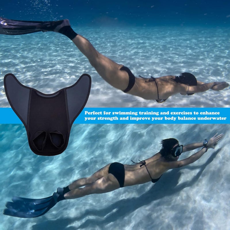 Single flipper, adult double flipper, mermaid one-piece flipper diving and swimming equipment - Image 3