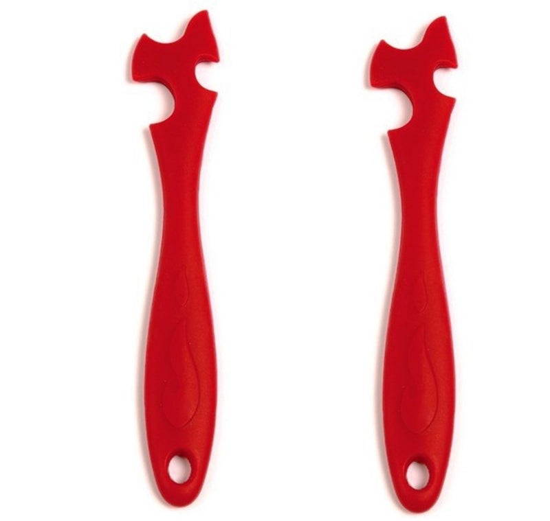 Norpro Norpro 1229 Silicone Oven Rack PushPull Red 2 