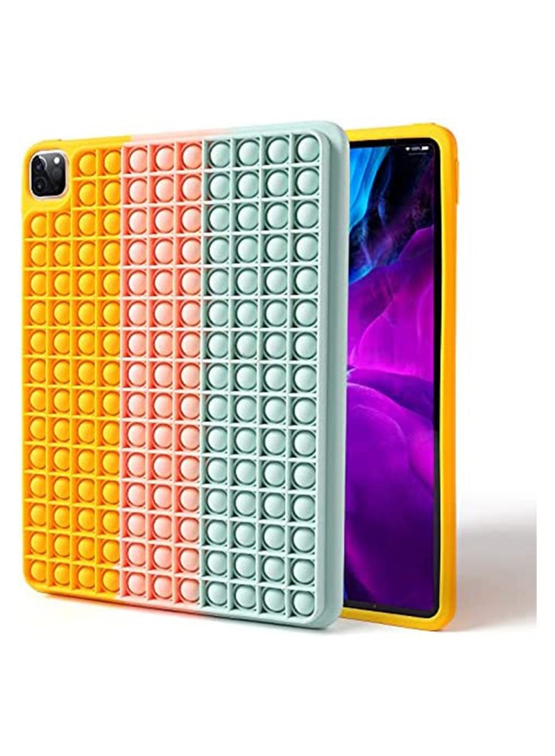 Big Pop It iPad Case, Push Pop bubble Fidget Stress Toy iPad Popit Silicone Shockproof iPad 8th Gen 2020 10.2", iPad Air 10.9", iPad Pro 11" (iPad Air 4th Gen 10.9"/ iPad Pro 1st Gen 11) - Image 1