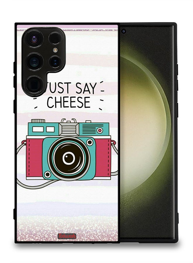 Tolwak Samsung Galaxy S23 Ultra 5G Protective Case Cover Just Say Cheese - Image 2