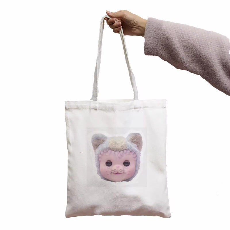 Melanie Martinez Women'S Bag Harajuku Gothic Canvas Bag Cartoon Fashion Large Capacity Shopping Bag - Image 1