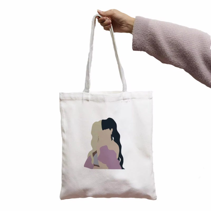Melanie Martinez Women'S Bag Harajuku Gothic Canvas Bag Cartoon Fashion Large Capacity Shopping Bag - Image 5