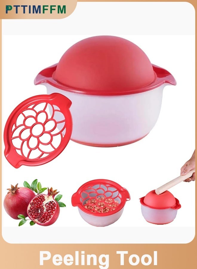 POMEGRANATE PEELING TOOL, QUICK ARILS REMOVER & DESEEDER NON-SLIP KITCHEN GADGET FOR EASY POMEGRANATE PREP