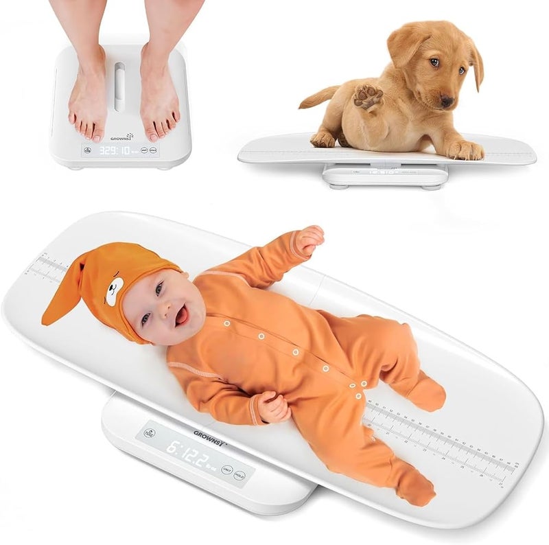 Grownsy Baby Scale, Digital weighing scales with Detachable Tray, 150 kg - Image 1