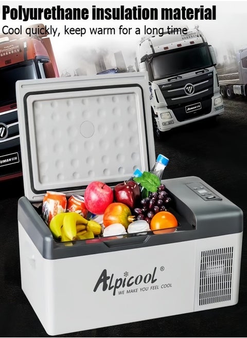 15L Car Refrigerator Freezer Icebox Cooler Auto Fridge Compressor BT Connected App Control