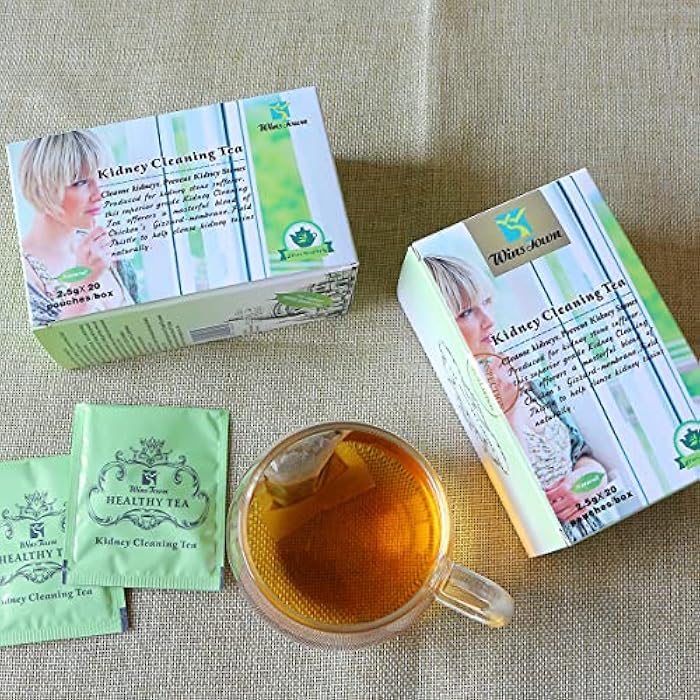 Wins Town Kidney Stones Cleaning Tea, Stone Breaker for Kidney Cleanse and Detox, 20 Teabags - Image 2