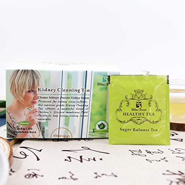 Wins Town Kidney Stones Cleaning Tea, Stone Breaker for Kidney Cleanse and Detox, 20 Teabags - Image 4