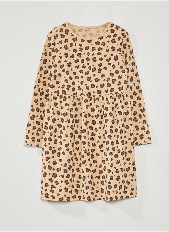Kiabi Printed dress (LS)  - Image 1