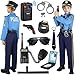 Luucio Police Costume for Kids Kids Police Officer Costume for Boys with Accessories Halloween Costumes for Boys - Image 3