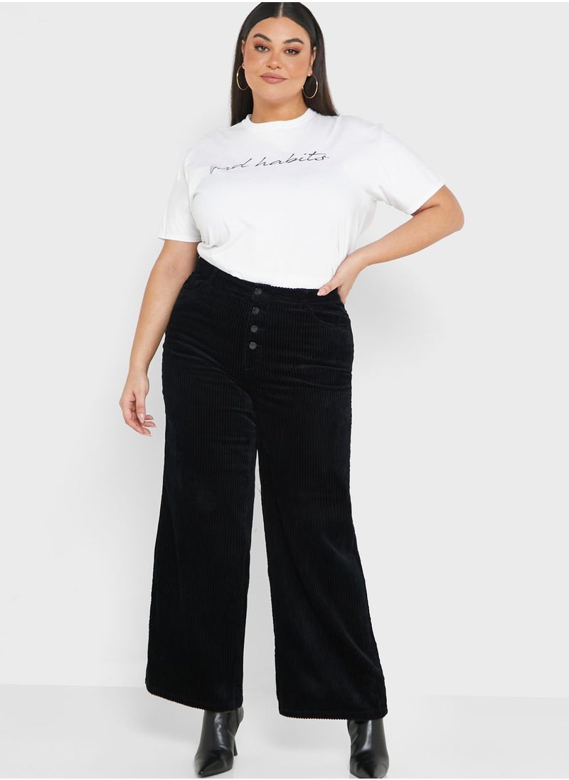 Vero Moda Curve - Wide Leg Pants - Image 1
