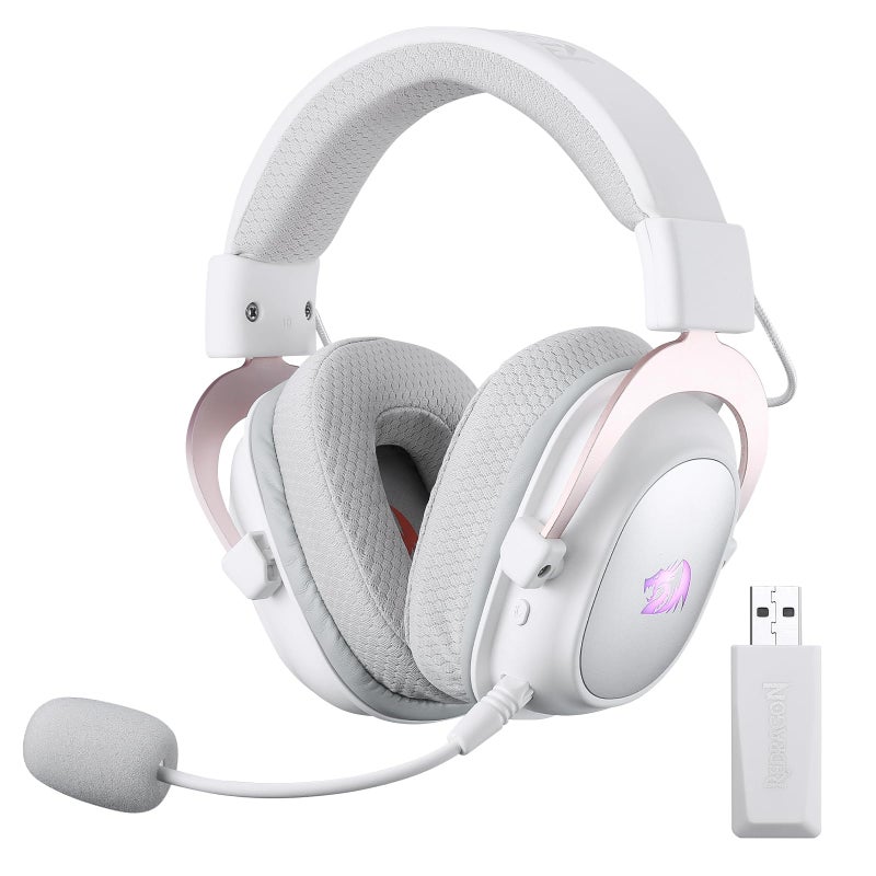 Redragon H510 PRO 3Mode RGB Gaming Headset 71 Surround Sound 53MM Audio Drivers in Memory Foam Ear Pads wDurable Fabric Cover Multi Platforms Headphone USB Powered for PCPS4NS - Image 2