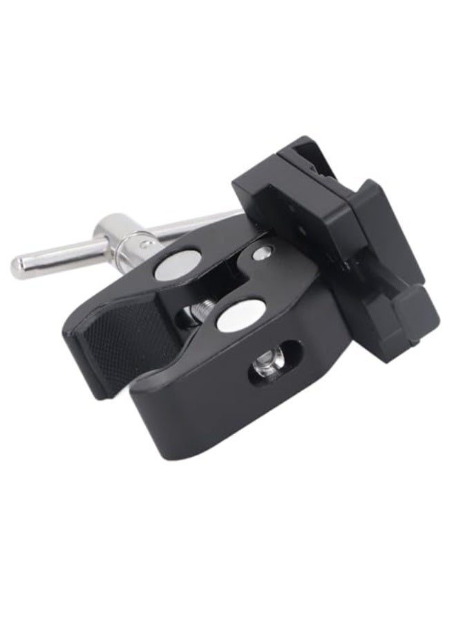 V Mount Battery Clamp Mount, Heavy Duty V Lock Mount Quick Release Adapter for Mounting to Lighting Stand and Support Rod, for DSLR Camera Battery - Image 5