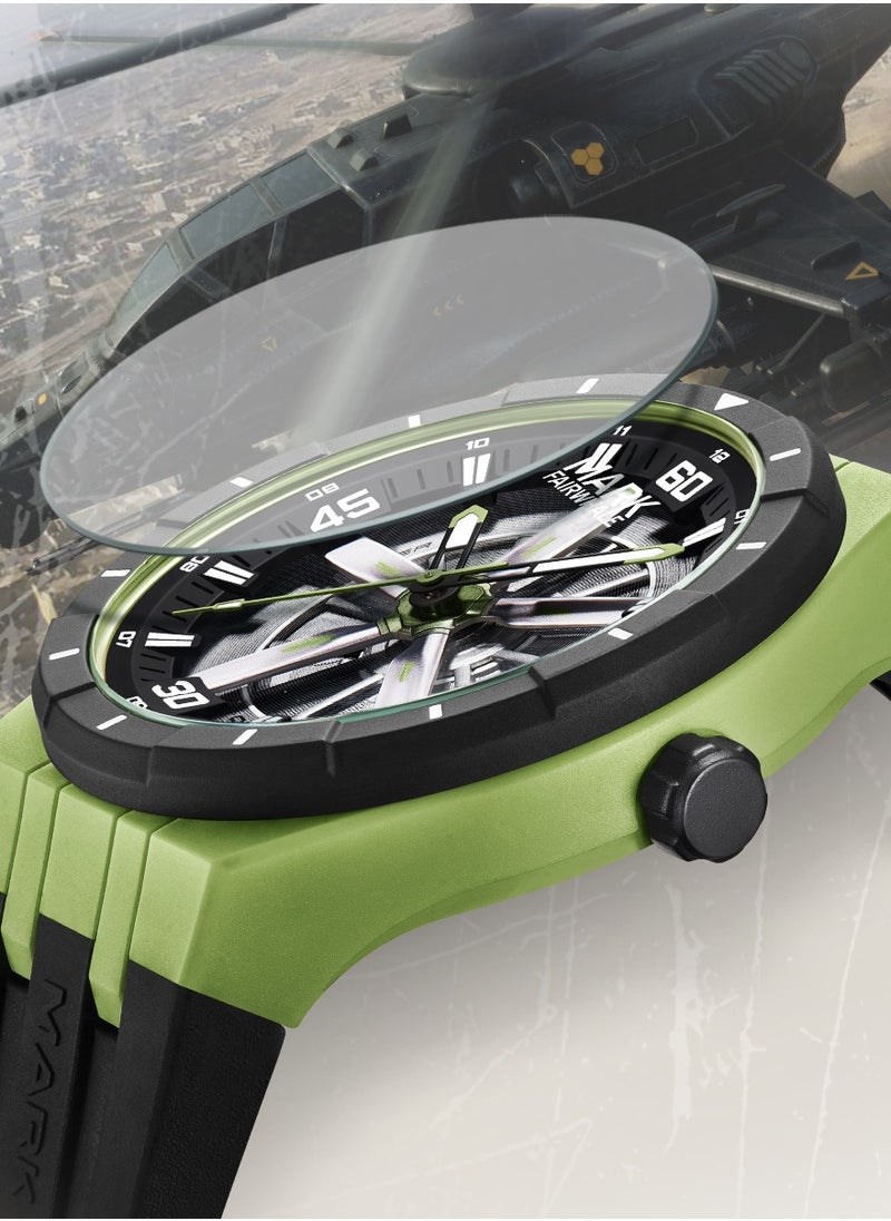 FAIRWHALE Flyer Series Trendy Business Casual Fashion Versatile Watch Men's Sports Luminous Waterproof Watch Quartz Movement Silicone Strap Black Dial - pzsku/Z3F1BCDBA33567D587E74Z/45/_/1732166899/5109c9ac-ff3d-442a-a545-218ca36962a8