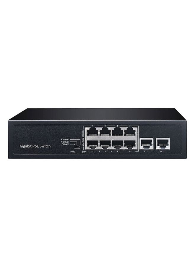 BURAQ - COMFAST CF-SG181P 10 Port Gigabit POE Ethernet Switch 20Gbps Backplane Bandwidth Monitoring - Image 1