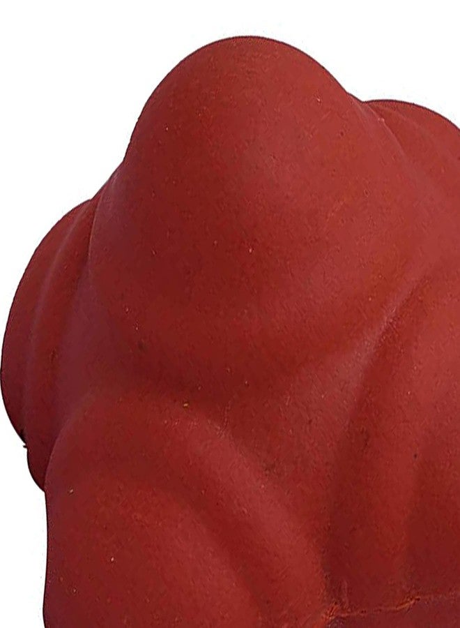 DESCTIDY كرة ديسكتيدي المطاطية الترفيهية لتحسين خفة الحركة وردود الفعل والتنسيق بين اليد والعين في لعبة الكريكيت - أحمر، حجم عادي - Image 3