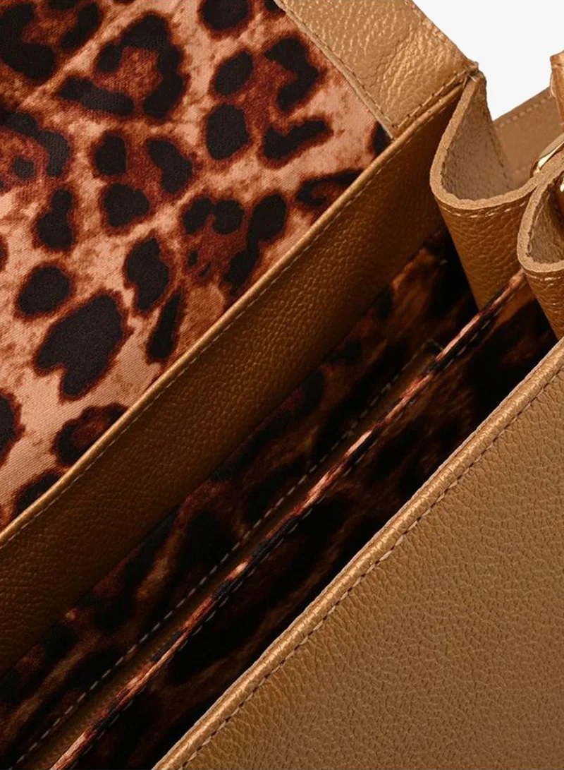 Carmen Steffens  Quilted Bag Minimal Golden for Women | Best Price UAE