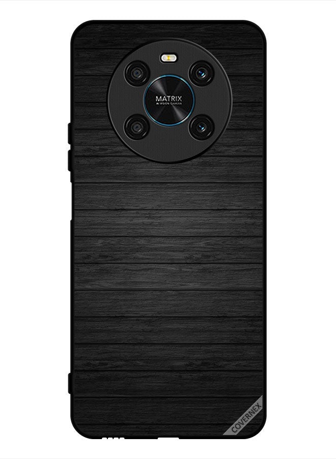 Covernex Protective Case Cover For Honor X9 4G Dark Wooden Pattern - Image 1