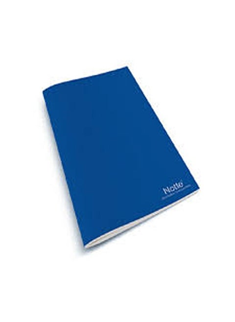 Square Staple Notebook 80 Sheets A4 Plastic Cover Assorted colors