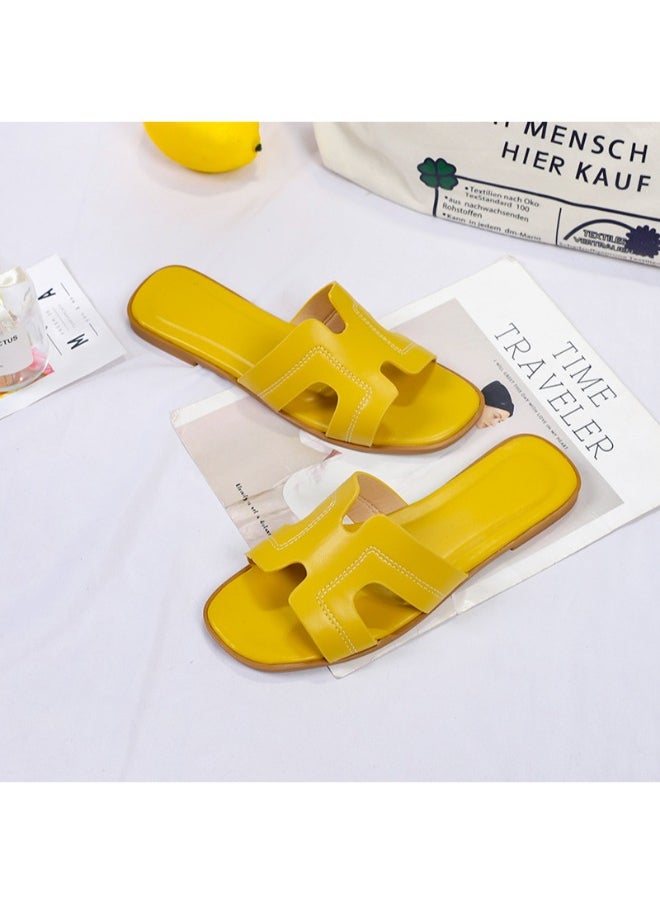 Rup Art Simple Design Comfy Flat Slippers for Women and Ladies Lightweight  - Image 3