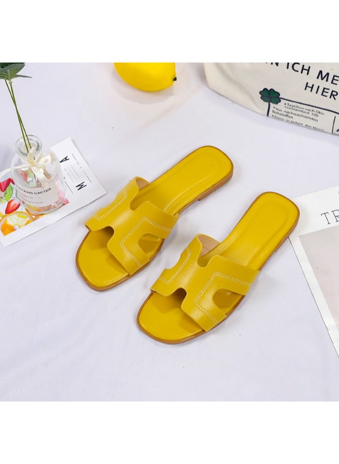 Rup Art Simple Design Comfy Flat Slippers for Women and Ladies Lightweight  - Image 5