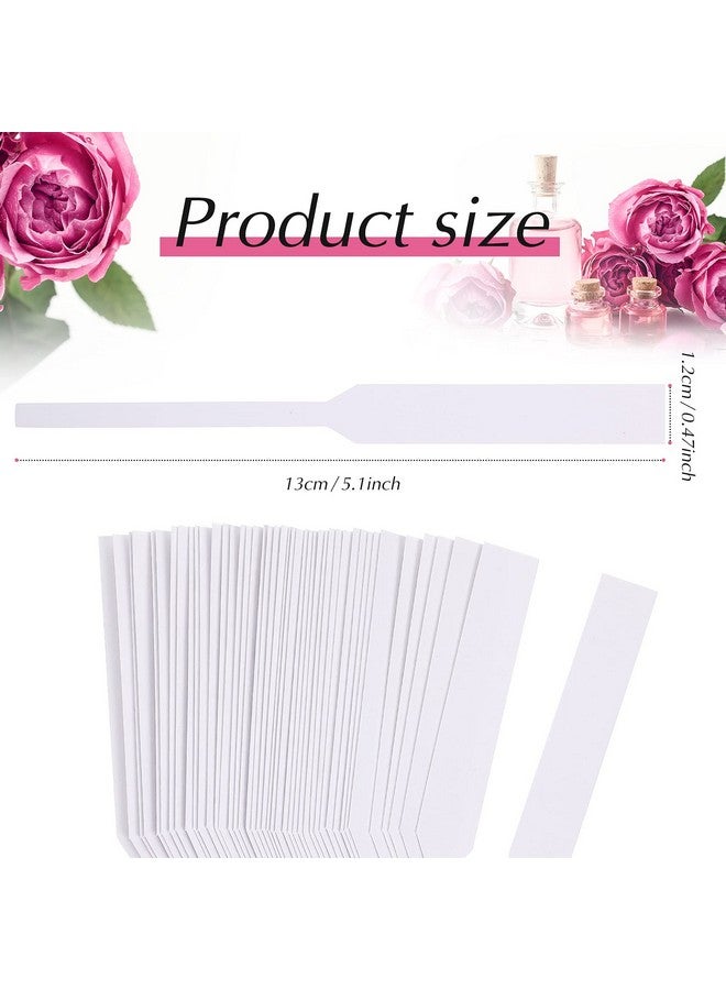 Konohan Konohan 1000 Pieces Fragrance Strips Perfume Test Strips Disposable White Blotter Essential Oils Paper Tester for Aromatherapy Testing Fragrances Scents (13 x 1.2 cm,Classic)  - Image 1