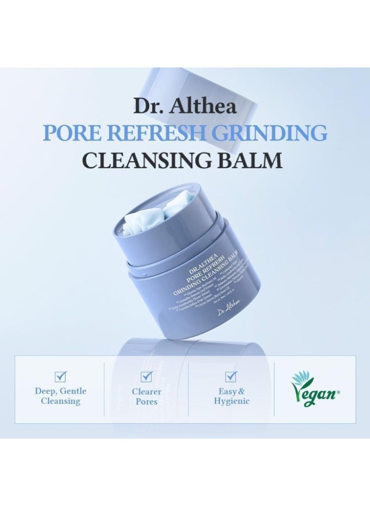 Dr.althea Dr. Althea Pore Refresh Grinding Cleansing Balm – Green Tea Pore Cleanser, Hygienic One-Step Makeup Remover Balm - Image 2