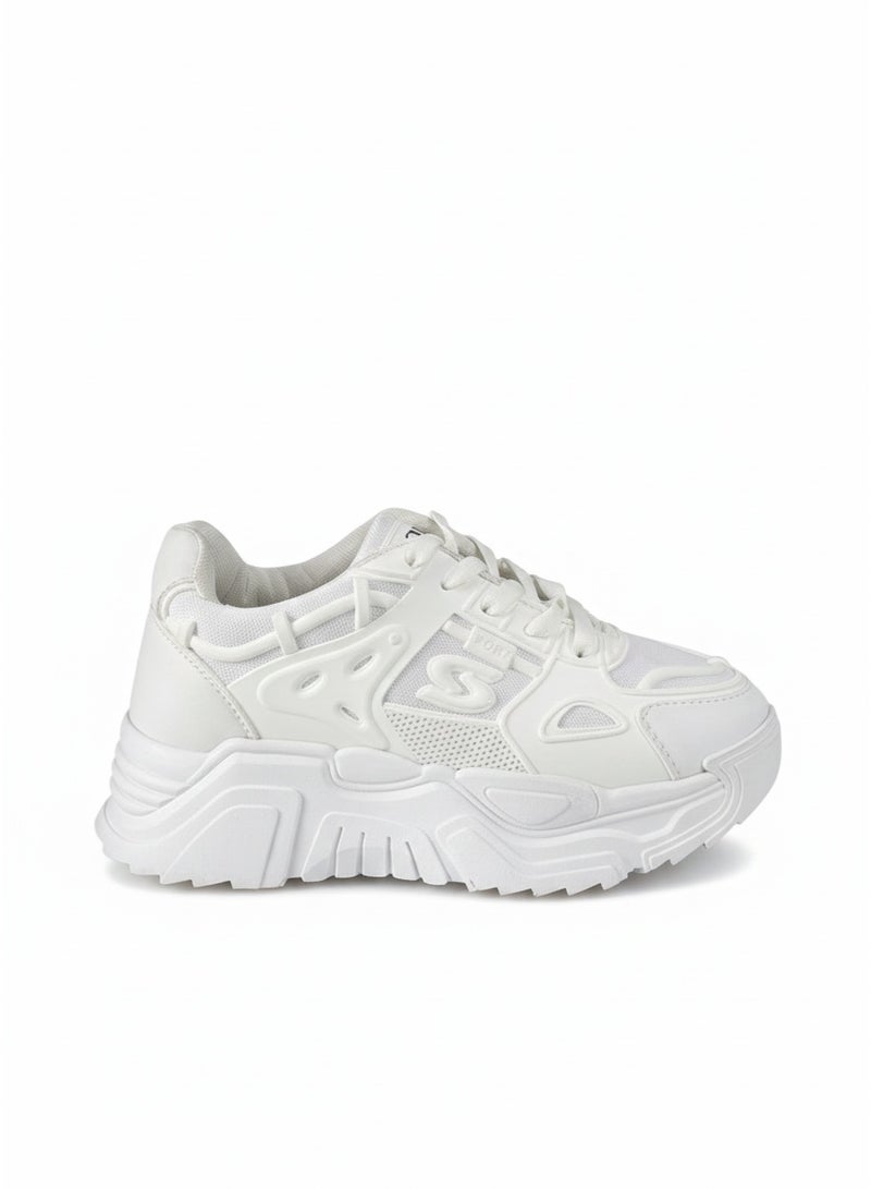 Vbranda Fashion Sneaker For Women L-9000-WHITE - Image 2