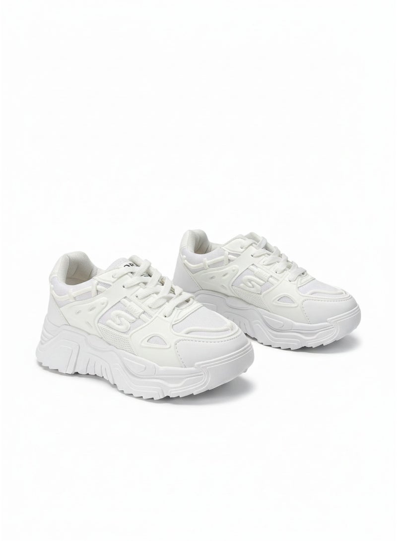 Vbranda Fashion Sneaker For Women L-9000-WHITE - Image 3