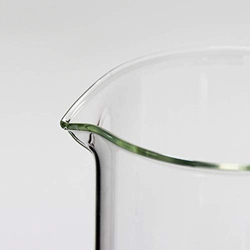 ULAB Scientific Glass Beaker Set, Vol. 500ml, 3.3 Borosilicate Griffin Low Form with Printed Graduation, Pack of 4, UBG1016 - Image 4