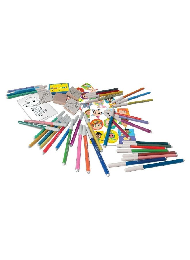 CoComelon Coloring Felt-Tip Pens Set (60 Pieces) - Image 2