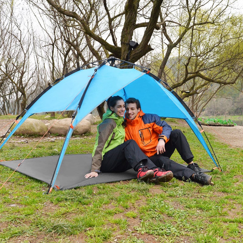 Bisinna Waterproof Camping Tarp Mutifunctional Tent Footprint, Groundsheet Picnic And Beach Mat With Carrying Storage Bag For Picnic, Hiking,Backpacking,Hammock - Image 5