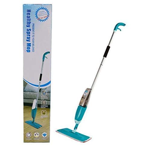 PIPALIYA ultifunctional Stainless Steel Microfiber Floor Cleaning Healthy Spray Mop with Removable Washable Cleaning Pad and Integrated Water Spray MechanismRandom Color - Image 1