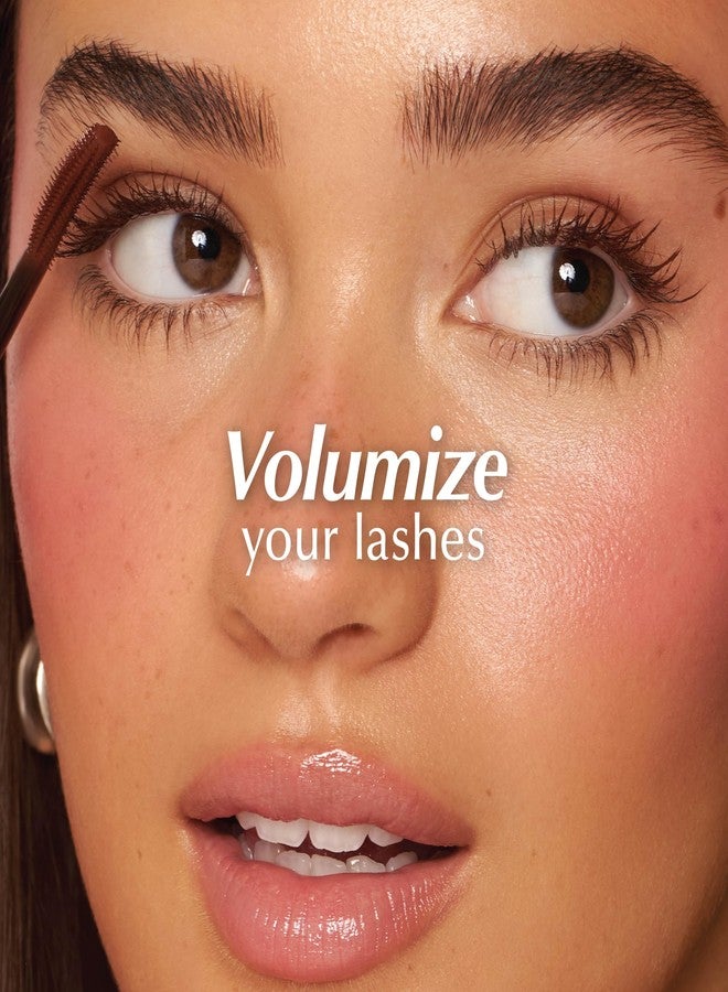 PERSONA Volumizing Brown Tubing Mascara | Lift, Lengthen & Define | Buildable Volume Without Clumps | Long-Wear, Water-Removable | Vegan, Cruelty-Free & Gluten-Free (0.33 fl oz) | Made in Italy - Image 2