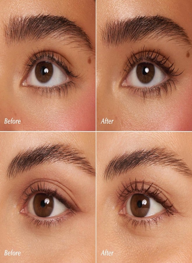 PERSONA Volumizing Brown Tubing Mascara | Lift, Lengthen & Define | Buildable Volume Without Clumps | Long-Wear, Water-Removable | Vegan, Cruelty-Free & Gluten-Free (0.33 fl oz) | Made in Italy - Image 4