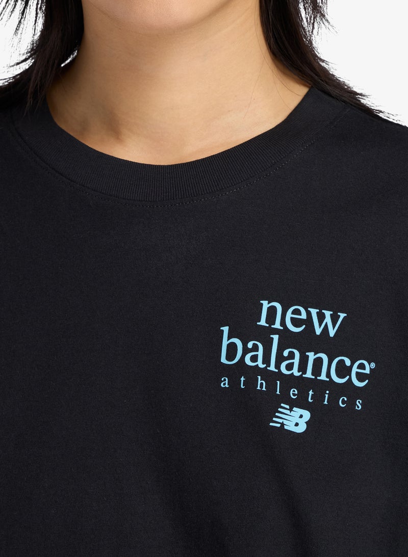 New Balance Lc Athletics Logo T-Shirt - Image 4