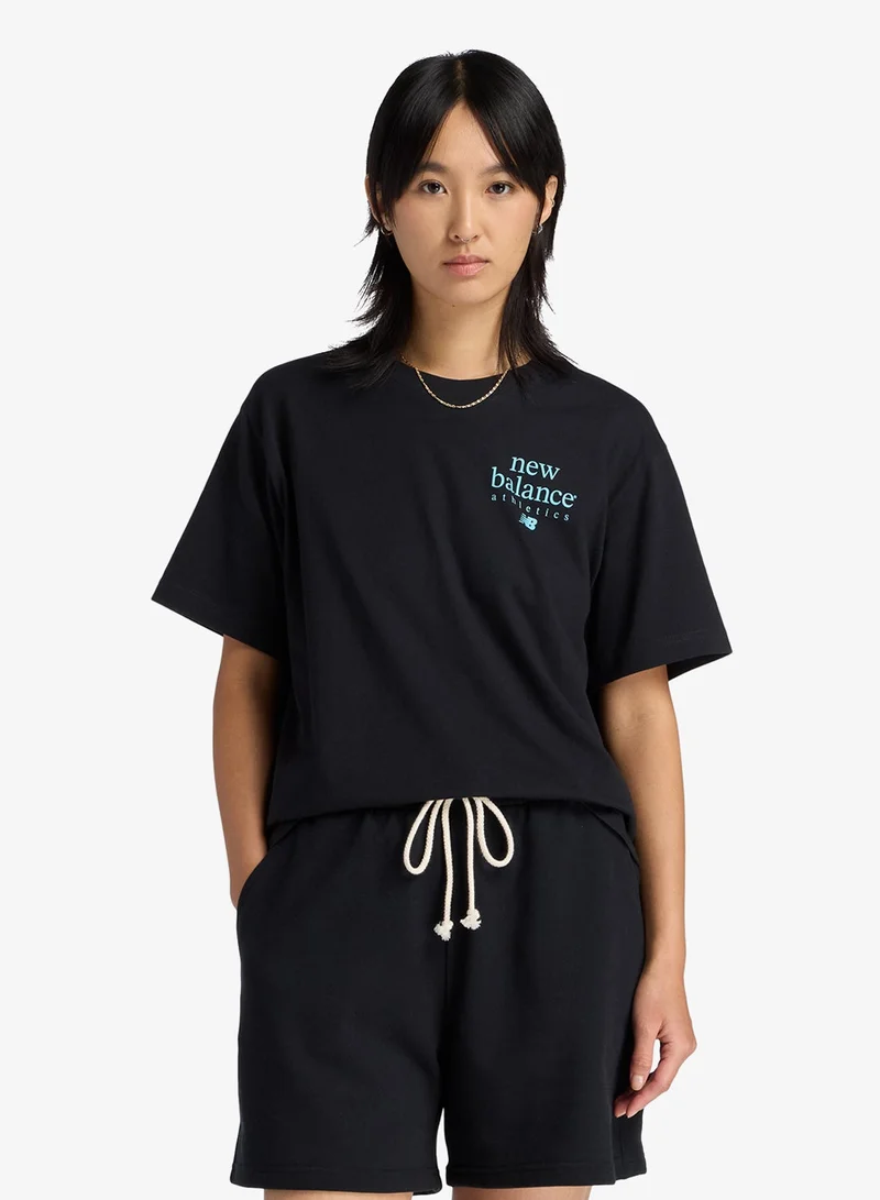 New Balance Lc Athletics Logo T-Shirt