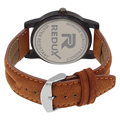 REDUX Analogue Black Dial Watch for Man's & Boy's RWS0014S - Image 3
